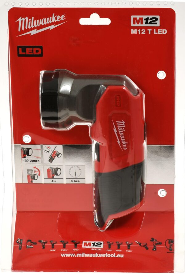 Torcia led Li-on 12V M12 Milwaukee - solo corpo