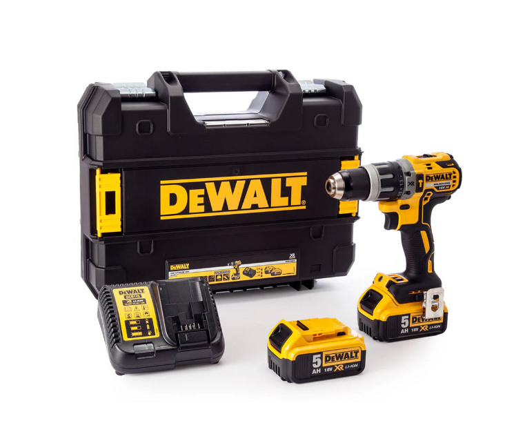 DEWALT DCD796P2 Trapano avvitatore percussione Brushless 18V con 2 batterie