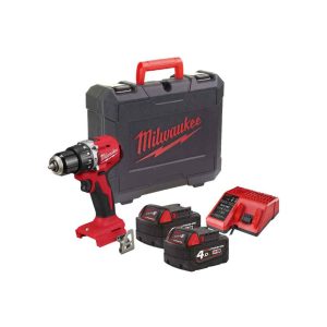 KIT Trapano avvitatore a percussione brushless M12™ M12 BLPDRC-402C con 2 batterie 4Ah
